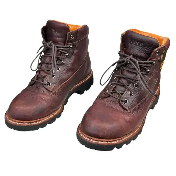 Chippewa Mens Briar Waterproof Insulated Brown Boots Size US 8.5 W - Picture 6 of 12